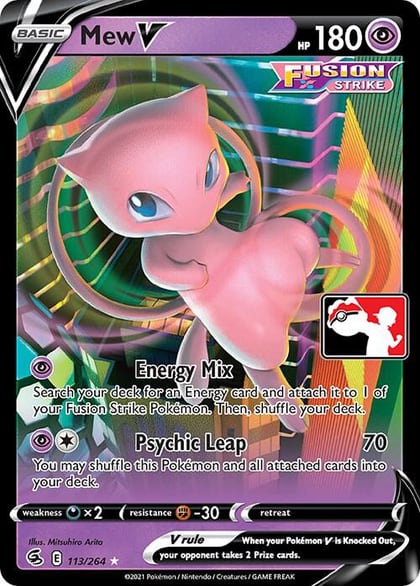 Mew V - 113/264, Prize Pack Series Cards 113/264
