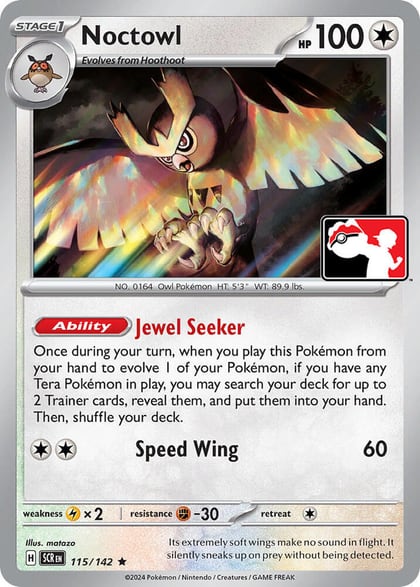 Noctowl - 115/142, Prize Pack Series Cards 115/142