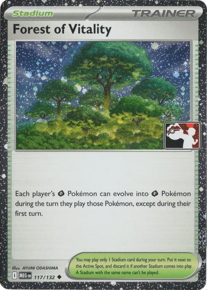 Forest of Vitality - 117/132 (Cosmos Holo), Prize Pack Series Cards 117/132