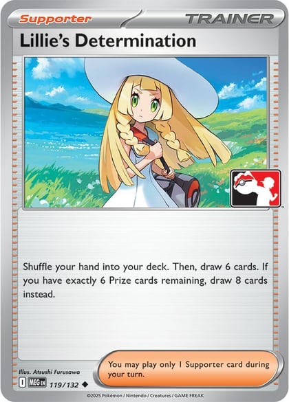 Lillie's Determination - 119/132, Prize Pack Series Cards 119/132
