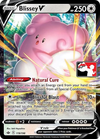 Blissey V - 119/198, Prize Pack Series Cards 119/198