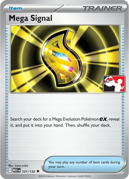 Mega Signal - 121/132, Prize Pack Series Cards 121/132