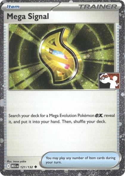 Mega Signal - 121/132 (Cosmos Holo), Prize Pack Series Cards 121/132