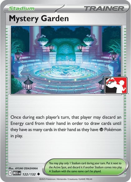 Mystery Garden - 122/132, Prize Pack Series Cards 122/132