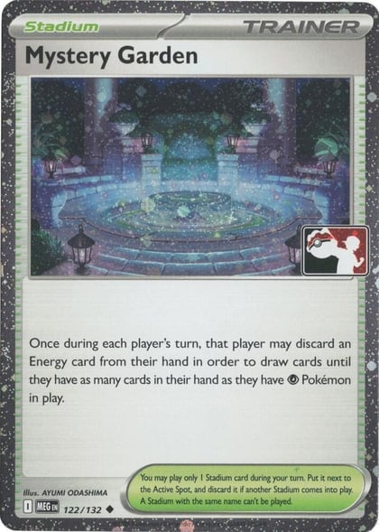 Mystery Garden - 122/132 (Cosmos Holo), Prize Pack Series Cards 122/132