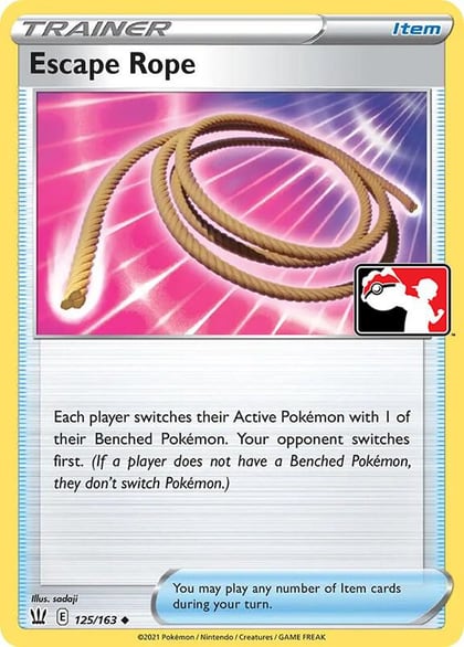 Escape Rope - 125/163, Prize Pack Series Cards 125/163