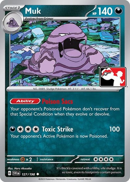 Muk - 127/198, Prize Pack Series Cards 127/198