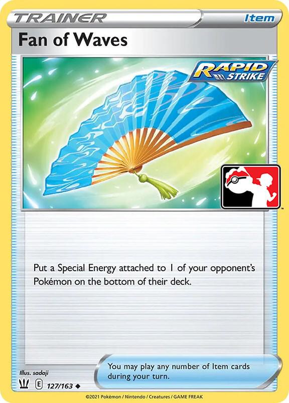 Fan of Waves - 127/163, Prize Pack Series Cards 127/163