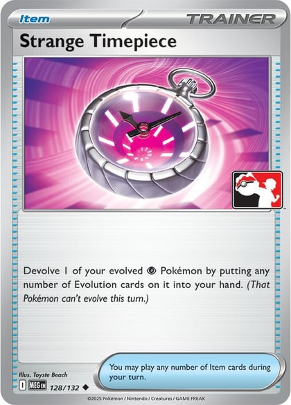 Strange Timepiece - 128/132, Prize Pack Series Cards 128/132