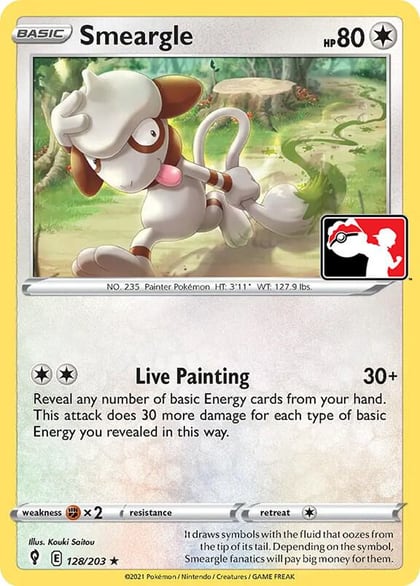 Smeargle - 128/203, Prize Pack Series Cards 128/203