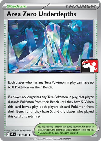 Area Zero Underdepths - 131/142, Prize Pack Series Cards 131/142