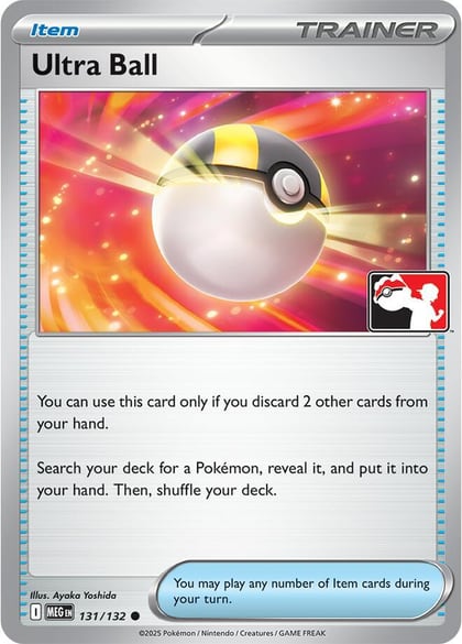 Ultra Ball - 131/132, Prize Pack Series Cards 131/132