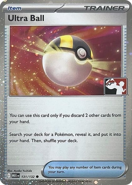Ultra Ball - 131/132 (Cosmos Holo), Prize Pack Series Cards 131/132