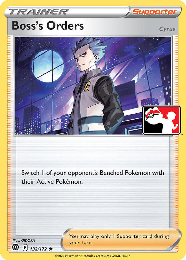 Boss's Orders [Cyrus] - 132/172, Prize Pack Series Cards 132/172