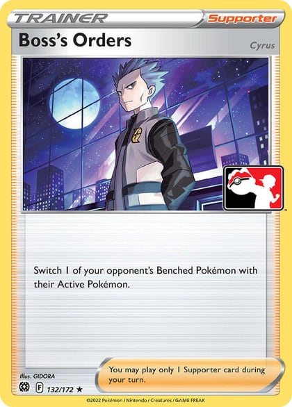 Boss's Orders [Cyrus] - 132/172, Prize Pack Series Cards 132/172