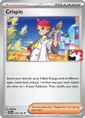 Crispin - 133/142, Prize Pack Series Cards 133/142