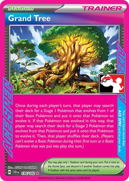 Grand Tree - 136/142, Prize Pack Series Cards 136/142