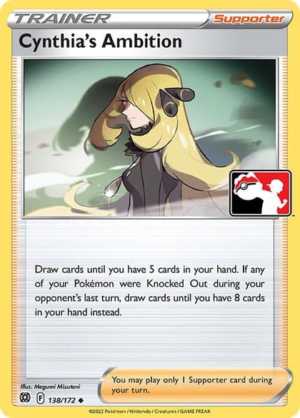 Cynthia's Ambition - 138/172, Prize Pack Series Cards 138/172