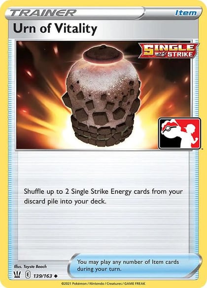 Urn of Vitality - 139/163, Prize Pack Series Cards 139/163