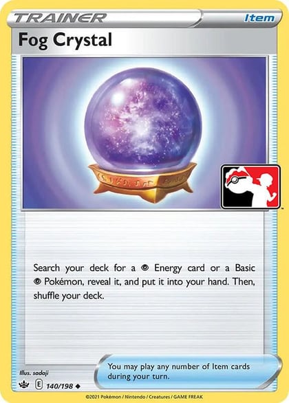 Fog Crystal - 140/198, Prize Pack Series Cards 140/198