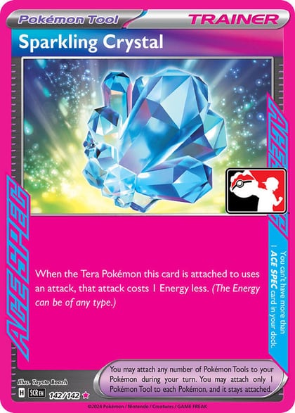 Sparkling Crystal - 142/142, Prize Pack Series Cards 142/142
