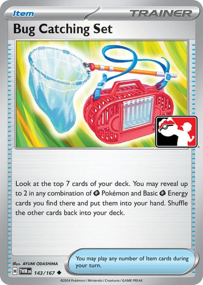 Bug Catching Set - 143/167, Prize Pack Series Cards 143/167