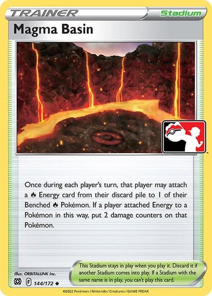 Magma Basin - 144/172, Prize Pack Series Cards 144/172