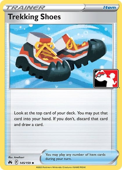 Trekking Shoes - 145/159, Prize Pack Series Cards 145/159