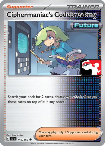 Ciphermaniac's Codebreaking - 145/162, Prize Pack Series Cards 145/162