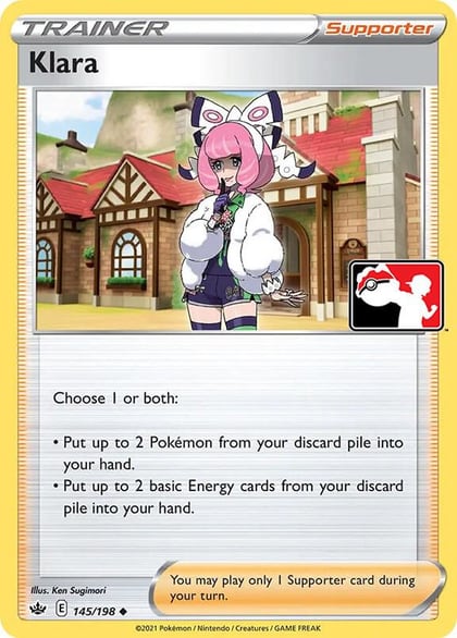 Klara - 145/198, Prize Pack Series Cards 145/198