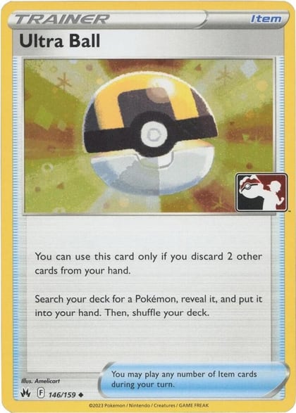Ultra Ball - 146/159 (Cosmos Holo), Prize Pack Series Cards 146/159