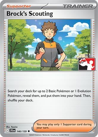 Brock's Scouting - 146/159, Prize Pack Series Cards 146/159