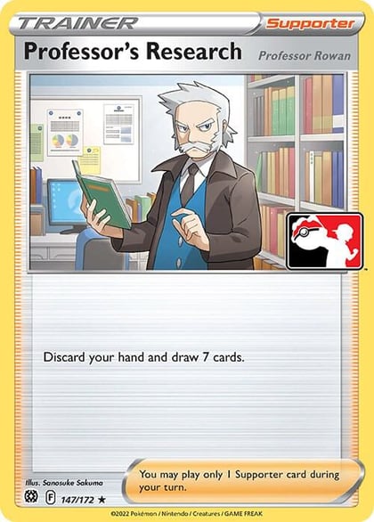 Professor's Research [Professor Rowan] - 147/172, Prize Pack Series Cards 147/172