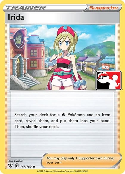 Irida - 147/189, Prize Pack Series Cards 147/189