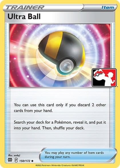 Ultra Ball - 150/172, Prize Pack Series Cards 150/172