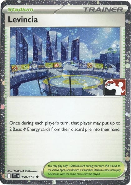 Levincia - 150/159 (Cosmos Holo), Prize Pack Series Cards 150/159