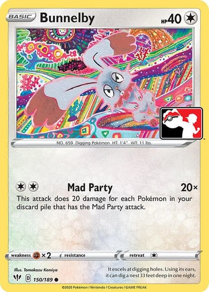 Bunnelby - 150/189, Prize Pack Series Cards 150/189