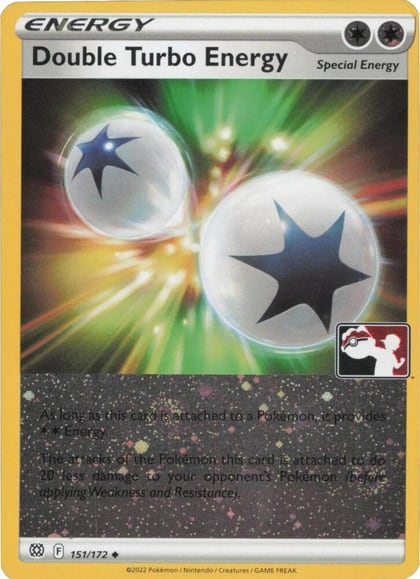 Double Turbo Energy - 151/172 (Cosmos Holo), Prize Pack Series Cards 151/172