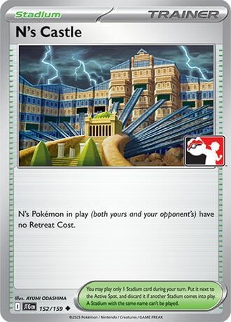 N's Castle - 152/159, Prize Pack Series Cards 152/159