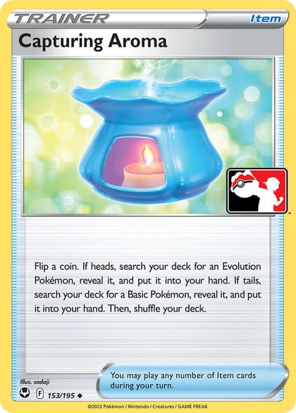 Capturing Aroma - 153/195, Prize Pack Series Cards 153/195