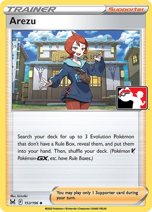 Arezu - 153/196, Prize Pack Series Cards 153/196