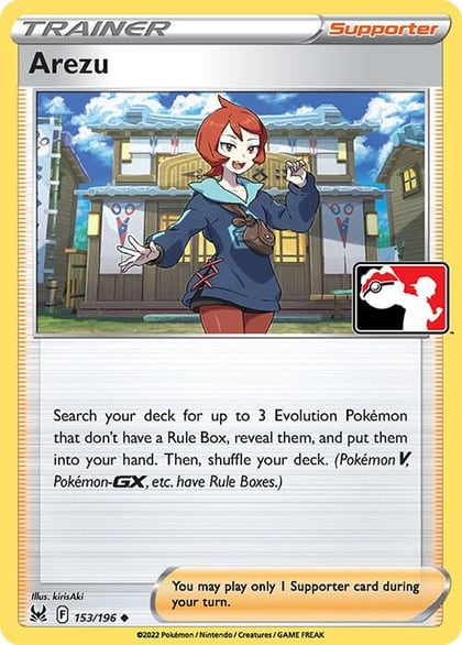 Arezu - 153/196, Prize Pack Series Cards 153/196