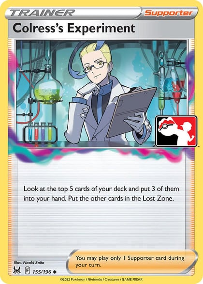 Colress's Experiment - 155/196, Prize Pack Series Cards 155/196