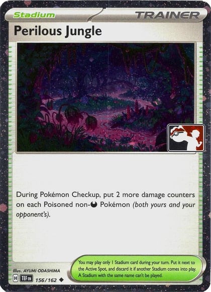 Perilous Jungle - 156/162 (Cosmos Holo), Prize Pack Series Cards 156/162