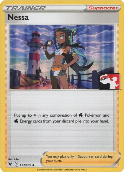 Nessa - 157/185, Prize Pack Series Cards 157/185