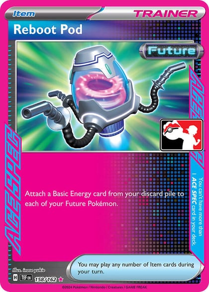 Reboot Pod - 158/162, Prize Pack Series Cards 158/162