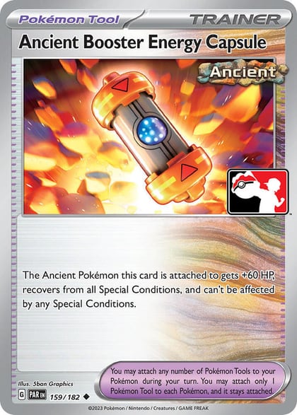 Ancient Booster Energy Capsule - 159/182, Prize Pack Series Cards 159/182