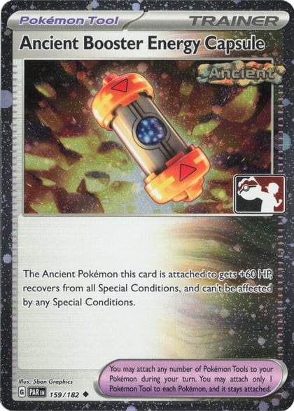 Ancient Booster Energy Capsule - 159/182 (Cosmos Holo), Prize Pack Series Cards 159/182