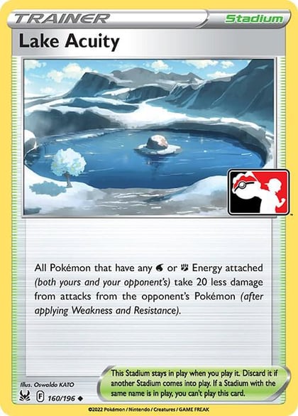 Lake Acuity - 160/196, Prize Pack Series Cards 160/196