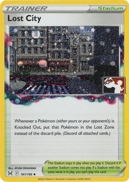 Lost City - 161/196 (Cosmos Holo), Prize Pack Series Cards 161/196